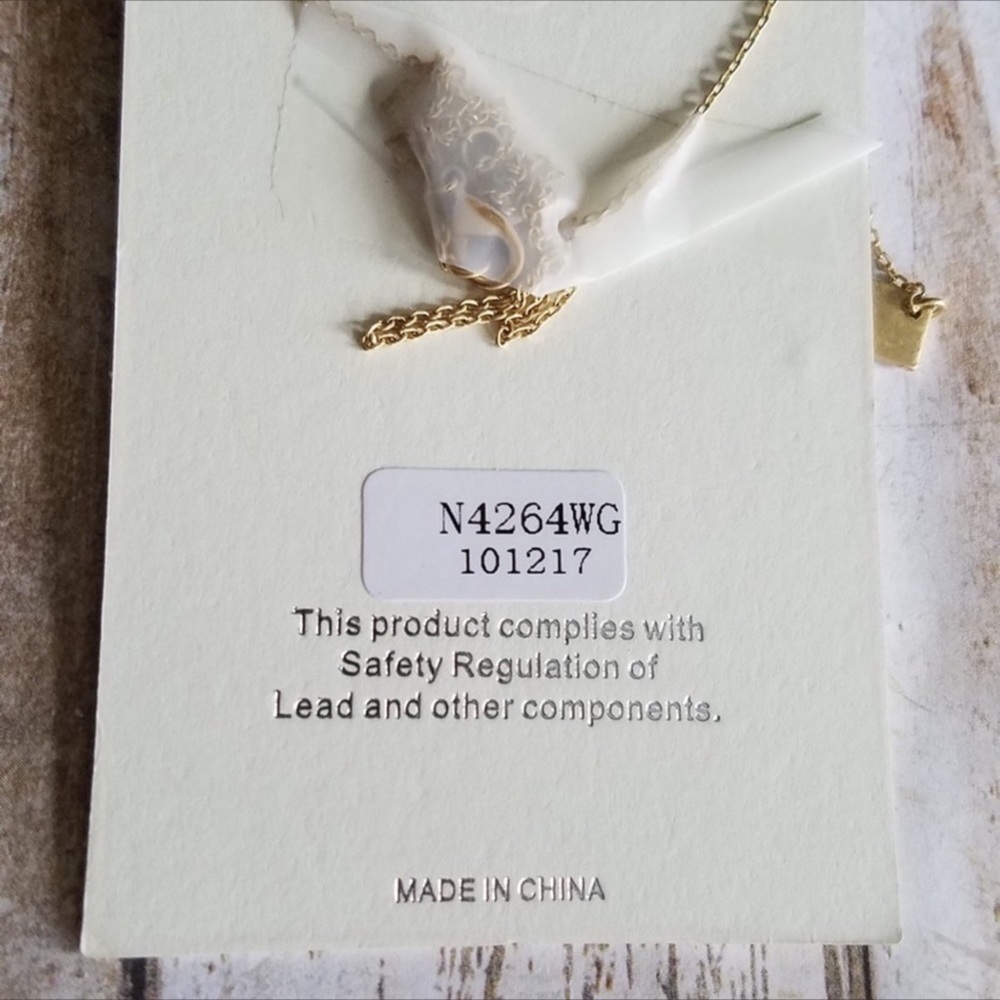 🌟3/$30🌟Dream Big gold tone stamped necklace - Picture 6 of 6